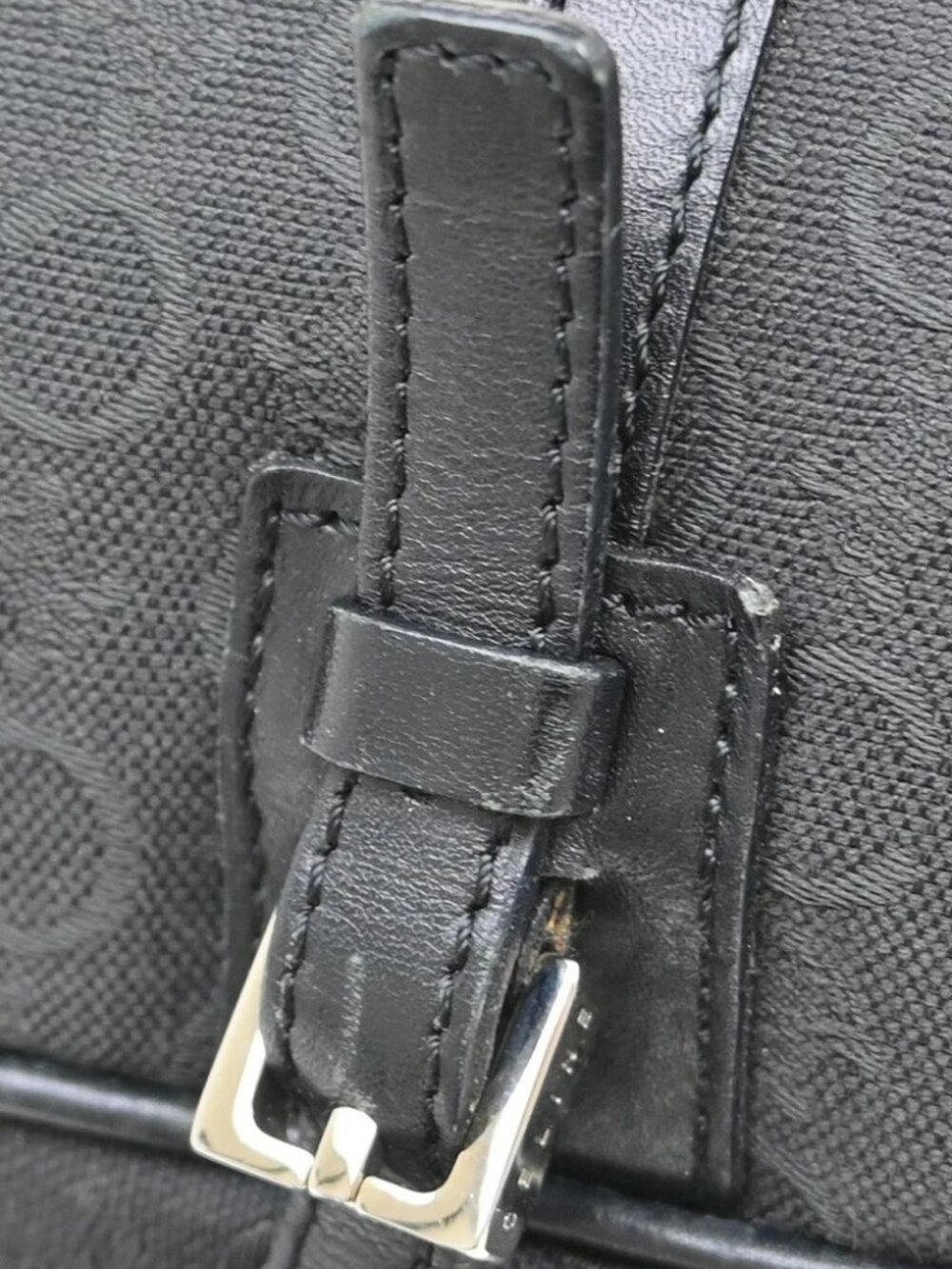 Celine Black C Macadam Handbag CE00/12 NQ08269 - Picture 5 of 8